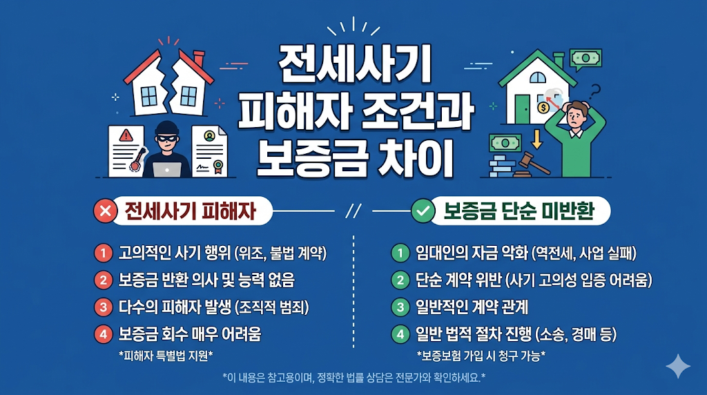 전세사기 피해자 조건 서류 검토 장면

